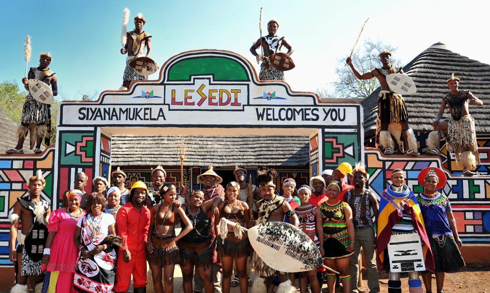 Aha Lesedi African Lodge & Cultural Village Broederstroom Екстер'єр фото